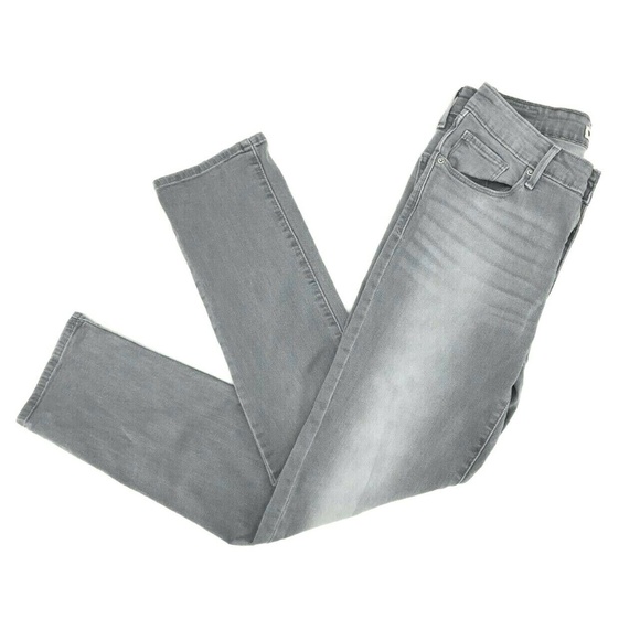 Levi's Denim - Levi's Mid Rise Skinny Jeans Sz 6 Gray Stretch